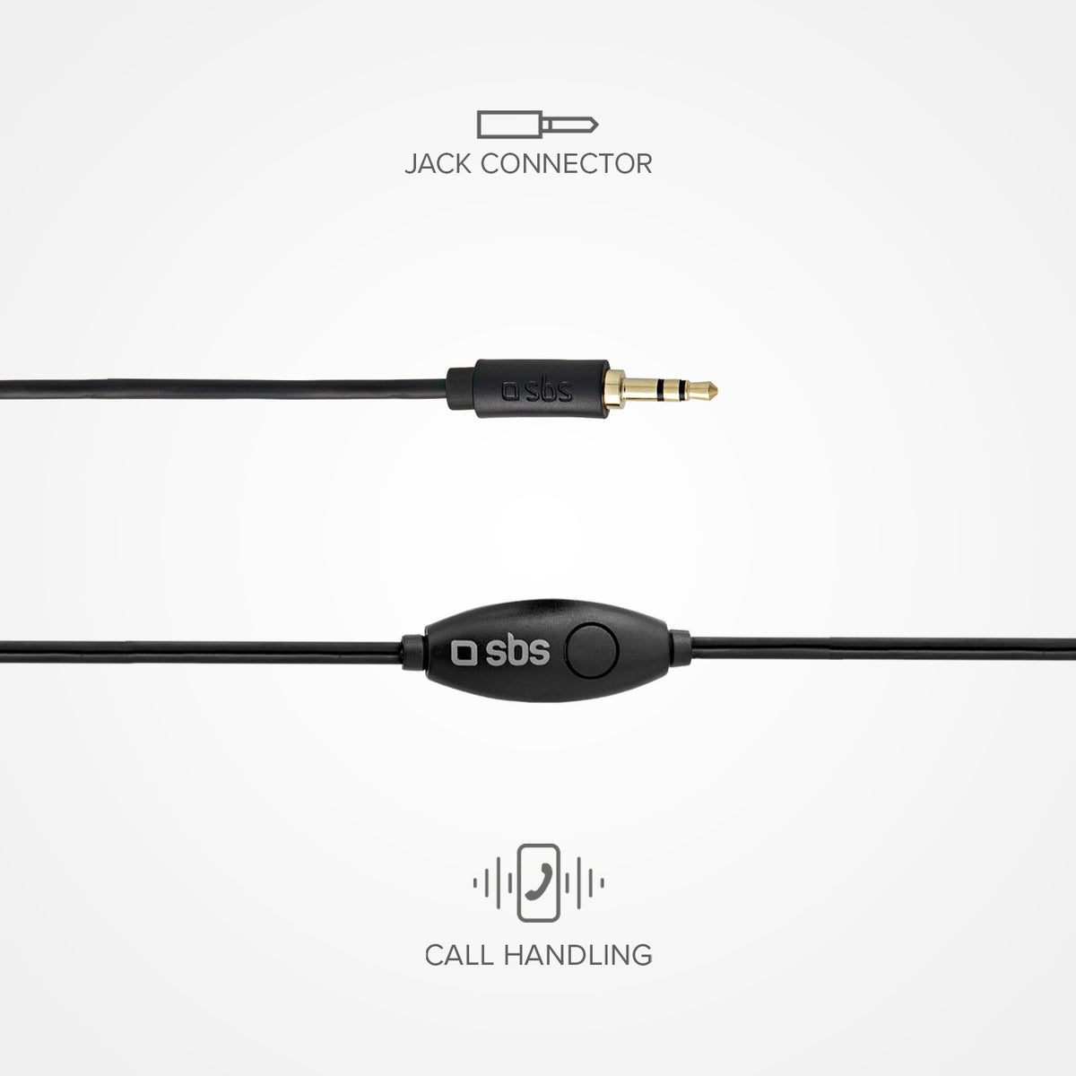 Auriculares in ear Studio Mix 10, jack 3,5 mm con micrófono y tecla de respuesta