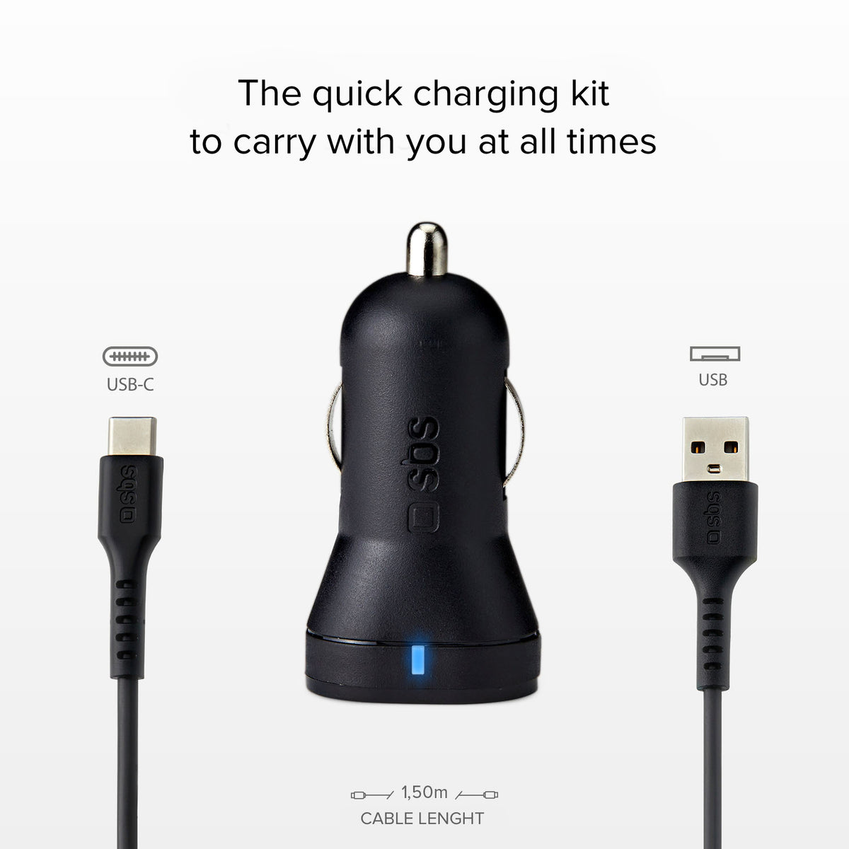 Auto-Ladeset USB-Typ C