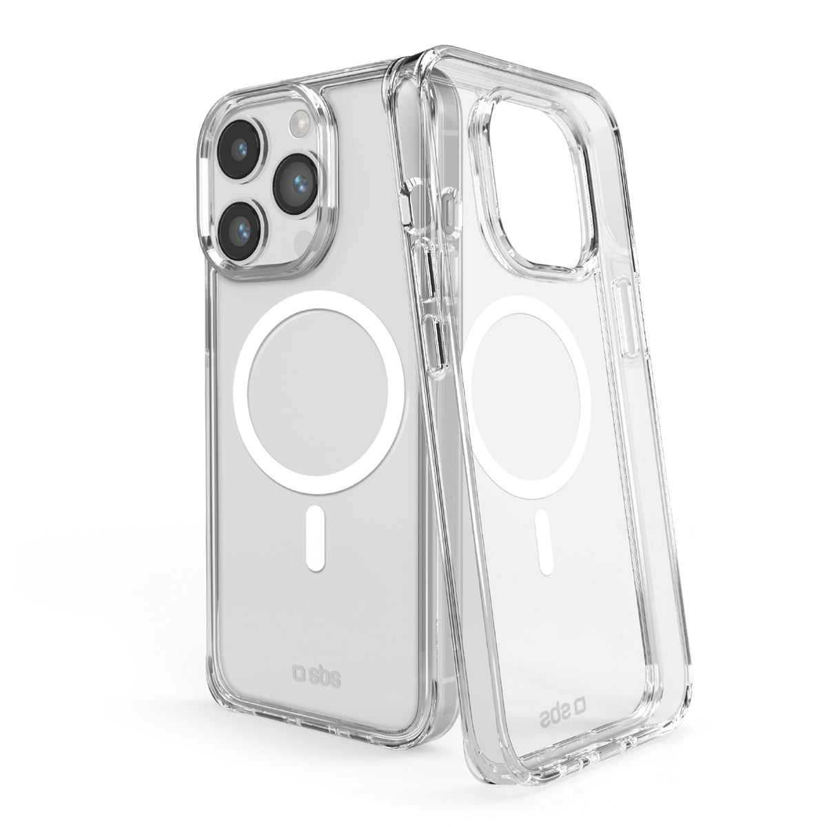 Transparente steife Hülle, kompatibel mit MagSafe-Ladefunktion für iPhone 14 Pro