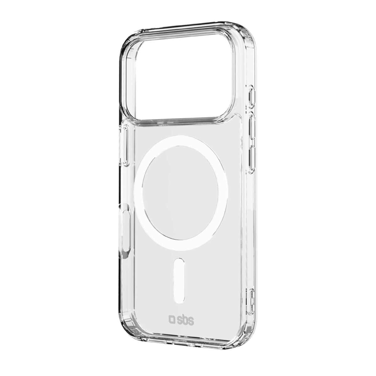 Transparente steife Hülle, kompatibel mit MagSafe-Ladefunktion für iPhone 17 Pro