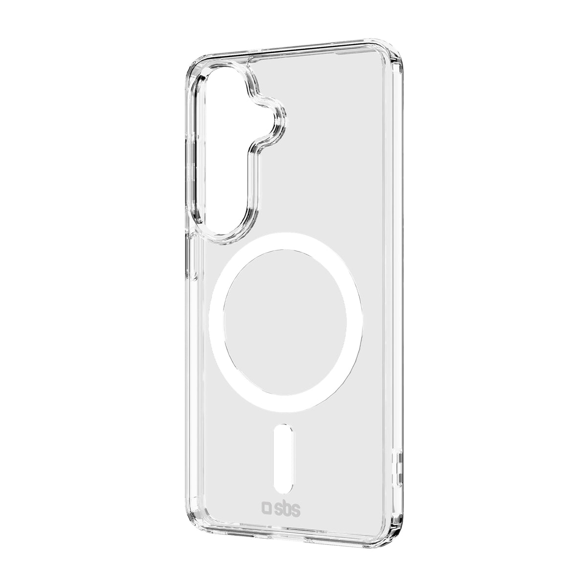 Transparente, feste Hülle, kompatibel mit magnetischer, kabelloser Aufladung für Samsung S26