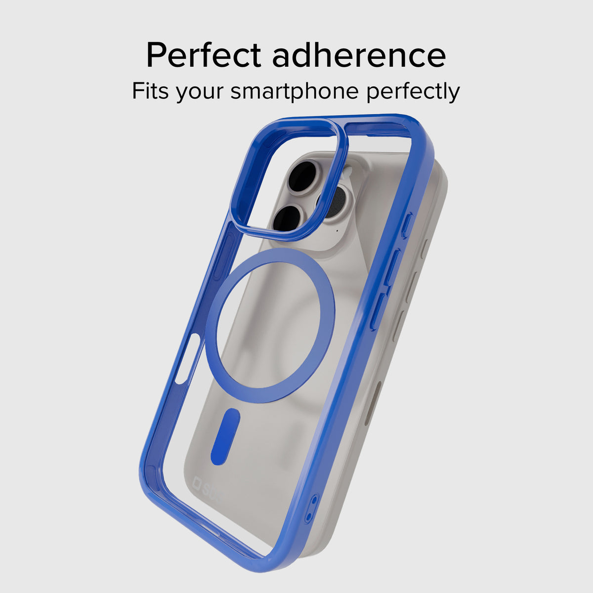 Case für iPhone 16 Pro mit farbigen Rändern, kompatibel mit MagSafe Aufladung