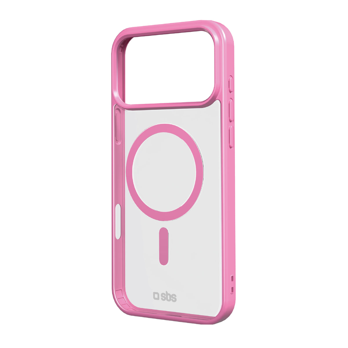 Case für iPhone 17 Pro Max mit farbigen Rändern, kompatibel mit MagSafe Aufladung