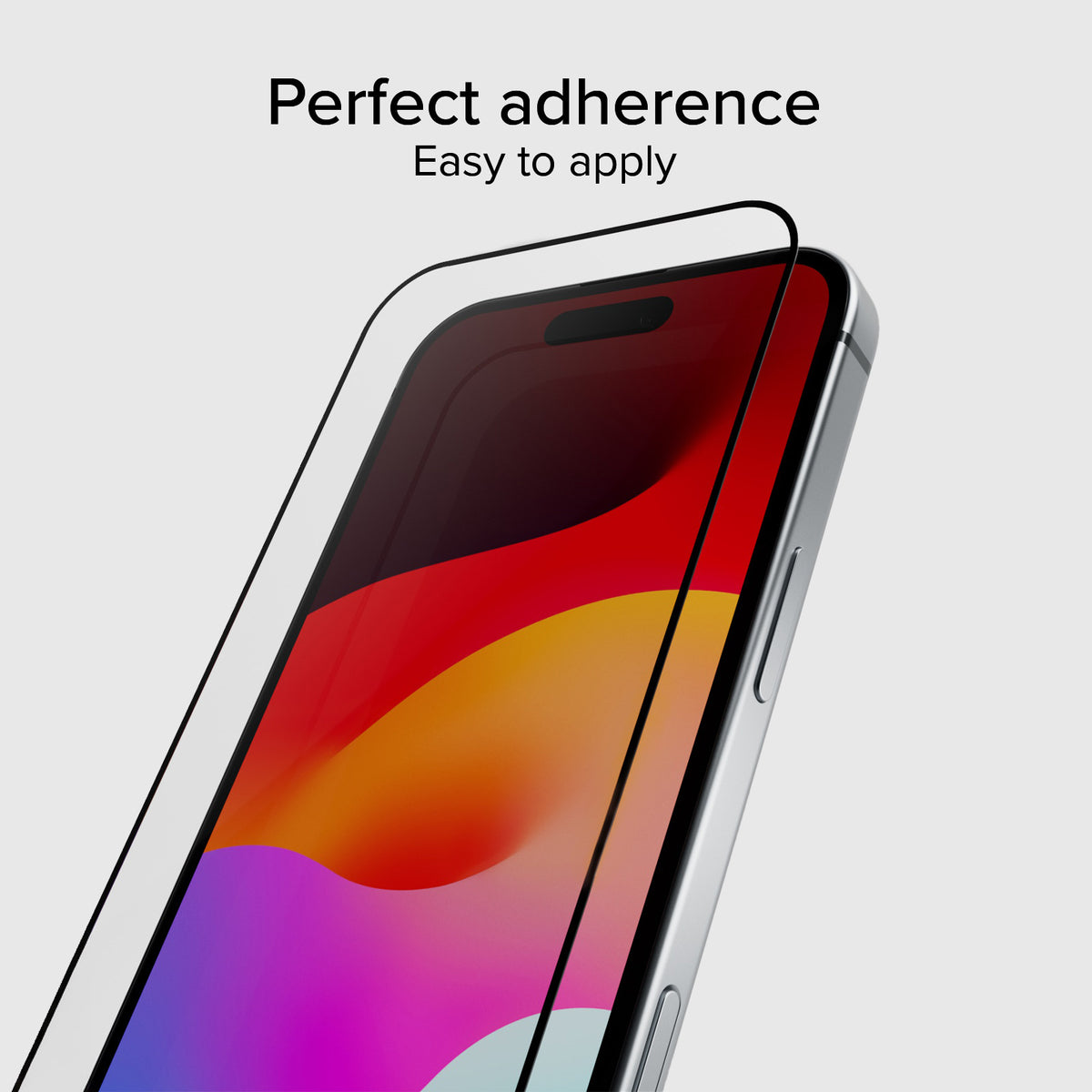 Protection écran en verre Full Cover pour iPhone 16/15