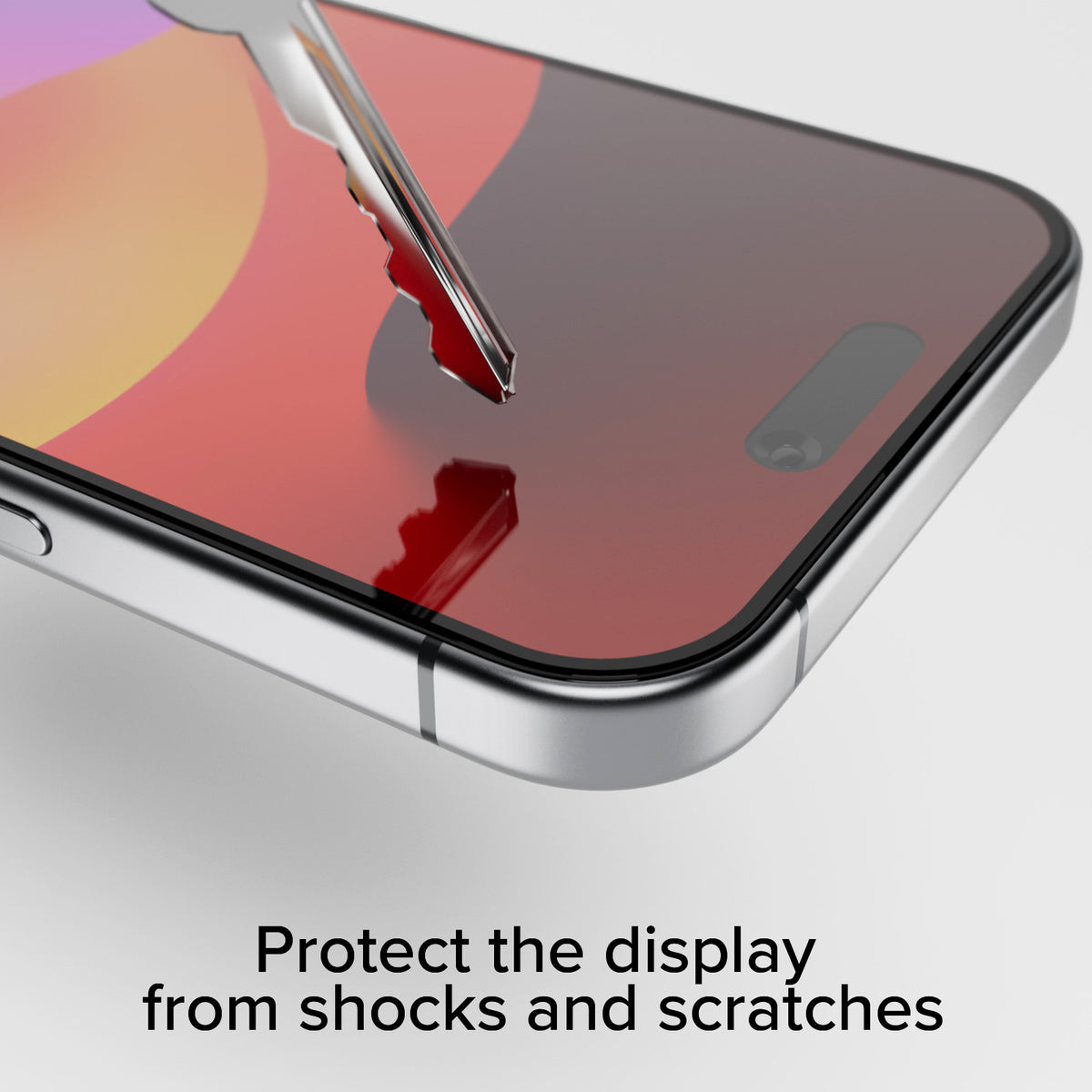 Protection écran en verre Full Cover pour iPhone 16/15