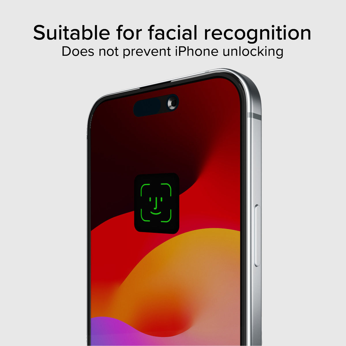 Protection écran en verre Full Cover pour iPhone 16/15