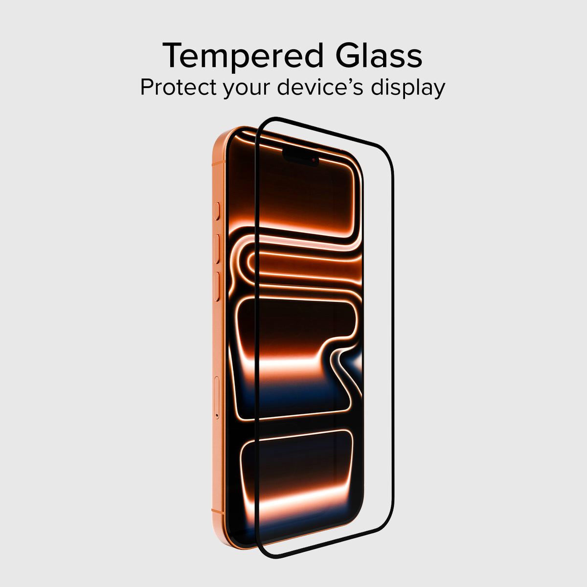 Glas-Displayschutz für iPhone 17/16 Pro Max