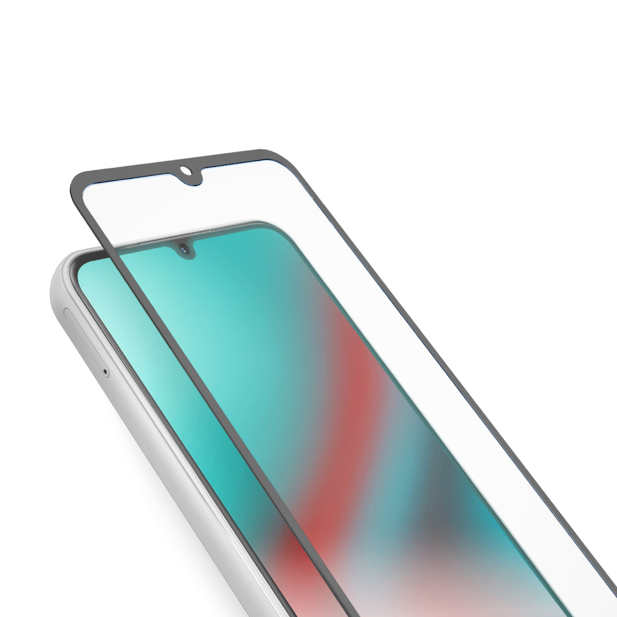 Glas Displayschutz Full Cover für Samsung Galaxy A25 5G/A24 4G