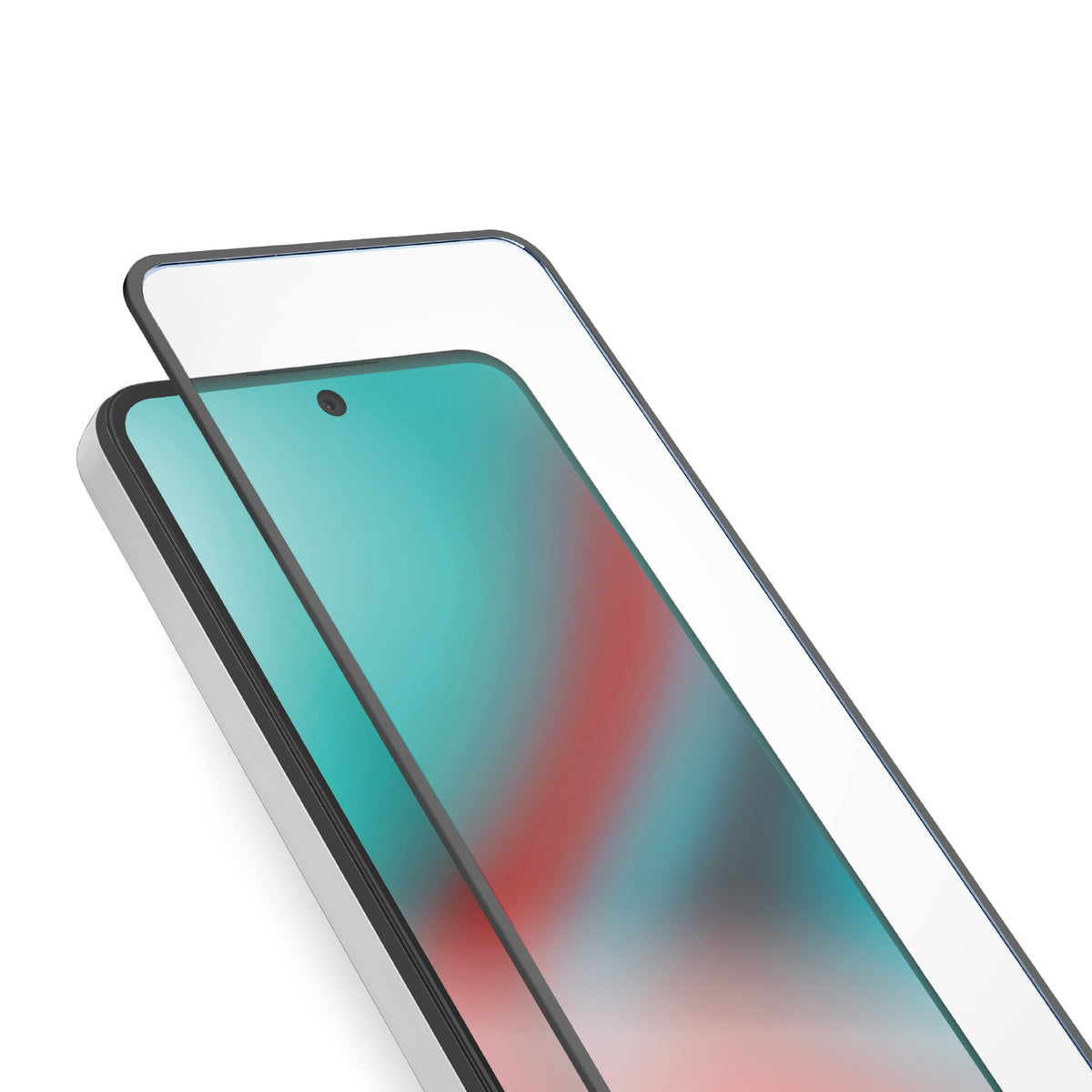 Glas Displayschutz Full Cover für Samsung Galaxy A54/S23 FE