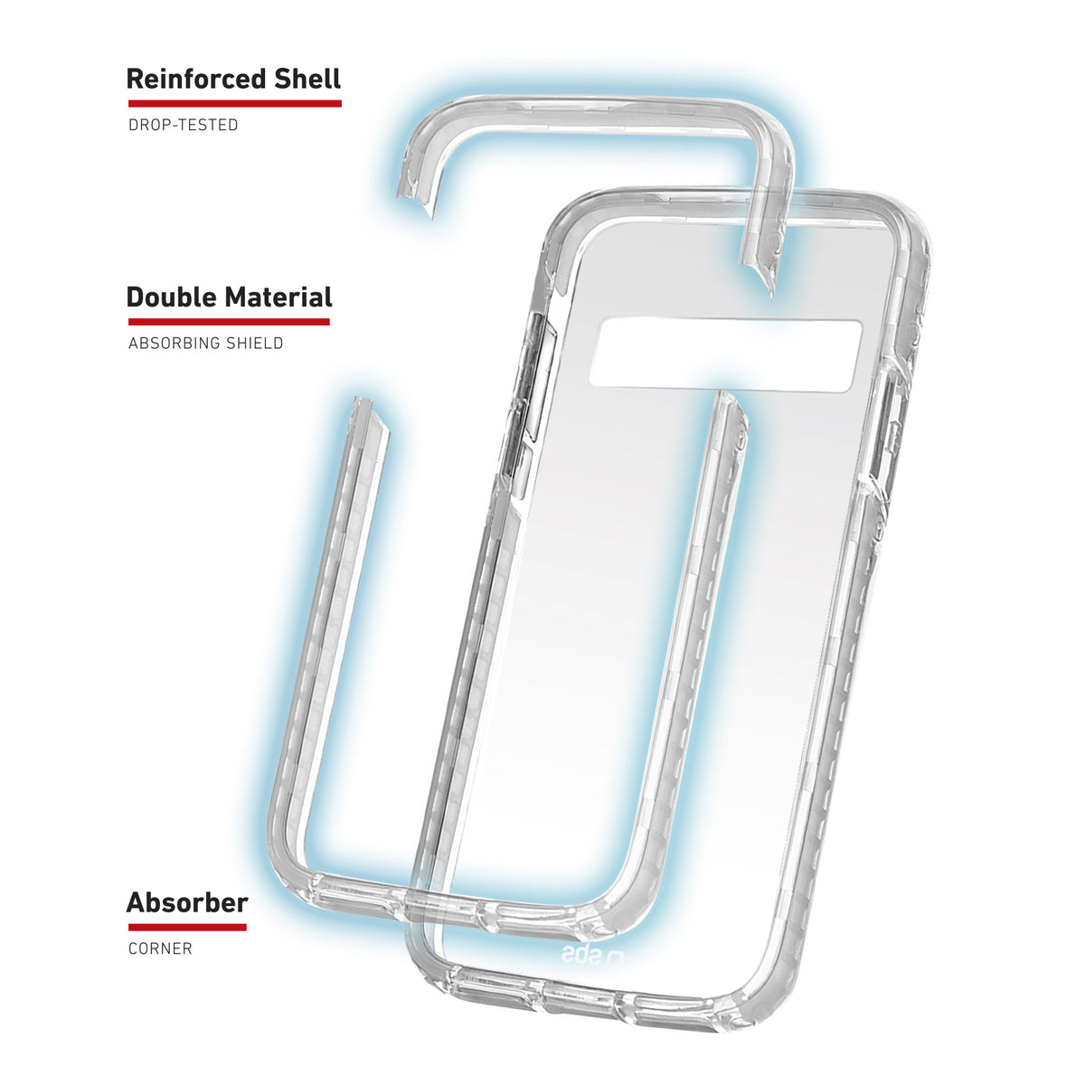 Cover Shock per Samsung Galaxy S10e – Unbreakable Collection