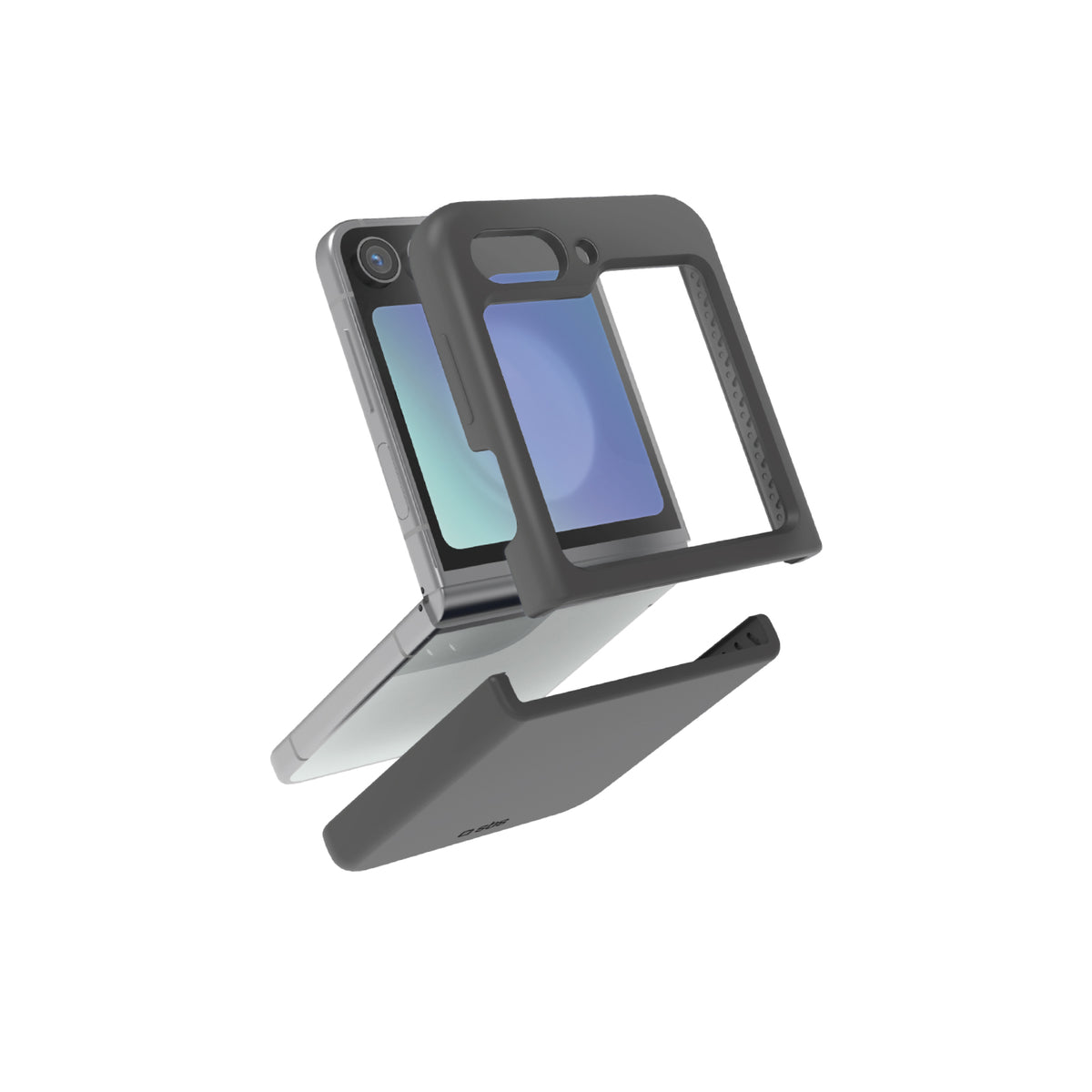 Silicone cover with microfibre interior for Samsung Z Flip 6/7 FE