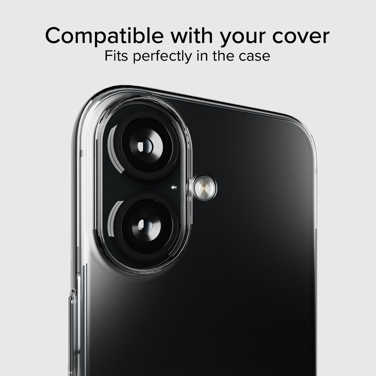 Single protective lenses for camera