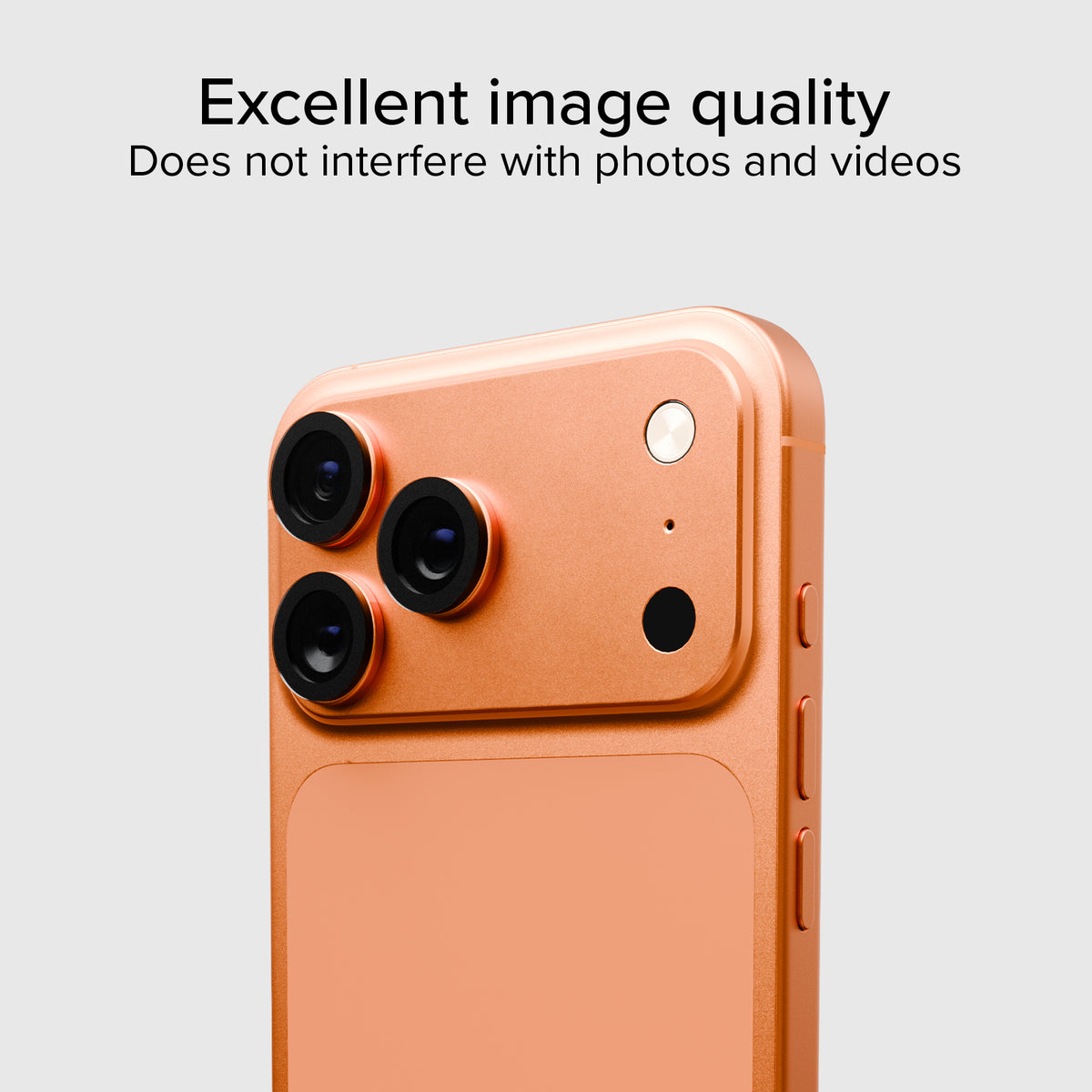 Single protective lenses for camera