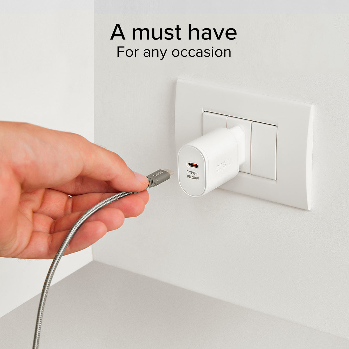 Power-Delivery-20-W-Ladegerät, geeignet für MacBook Neo