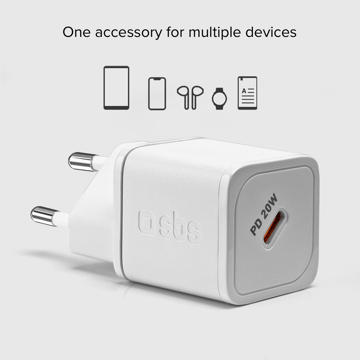 20-W-GaN-Power Delivery-Ultra-Schnellladegerät, geeignet für MacBook Neo