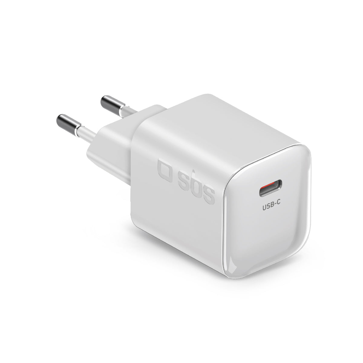 Kompaktes Wandladegerät USB-C mit 30 W, Power Delivery 3.0 und PPS