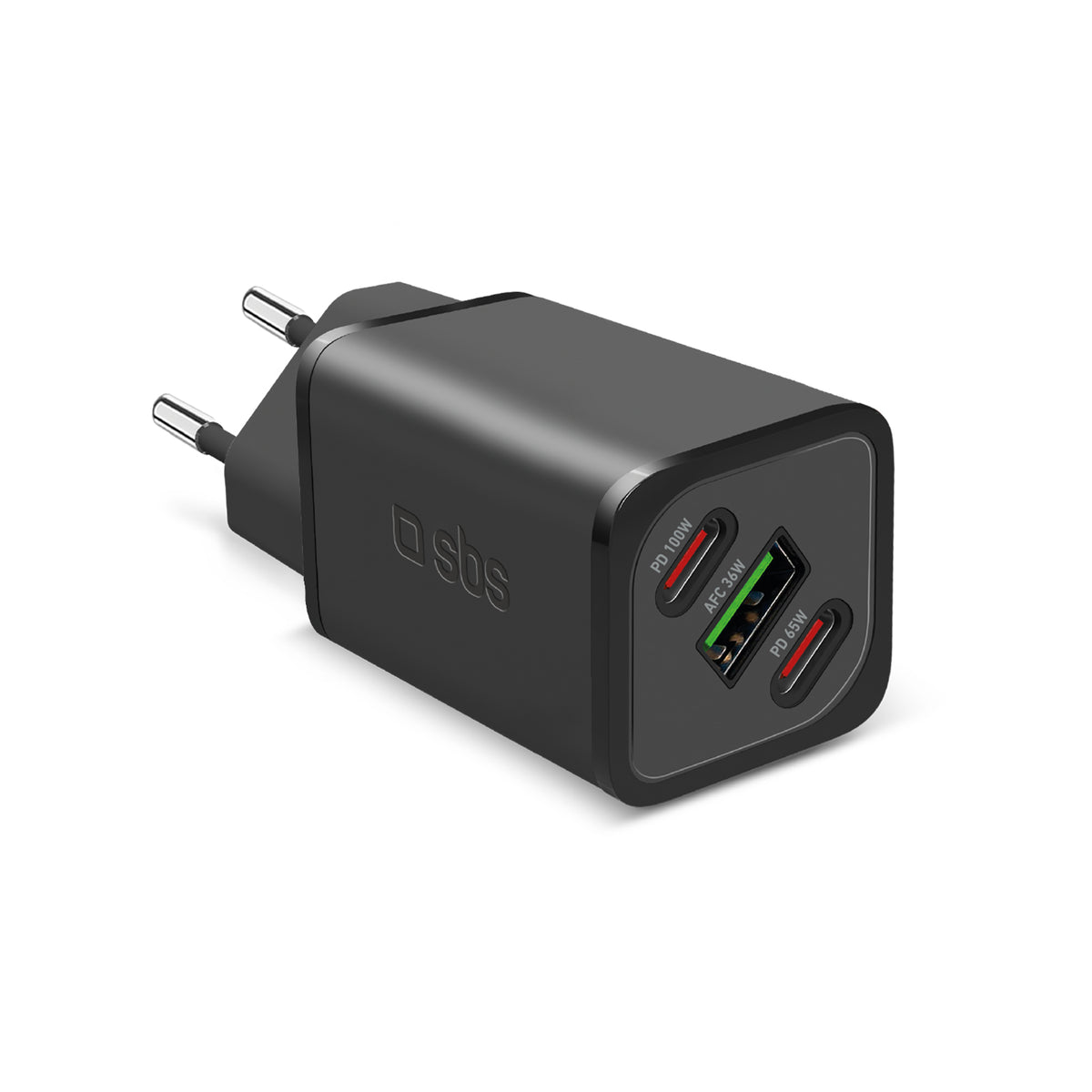 GaN-Ladegerät 100 Watt mit Power Delivery (PD)