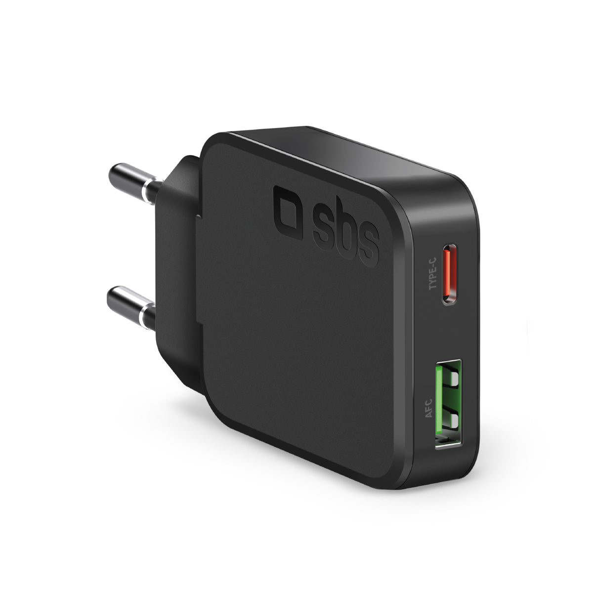 45-W-USB-C-Ultra-Slim-Wandladegerät mit 2 Anschlüssen
