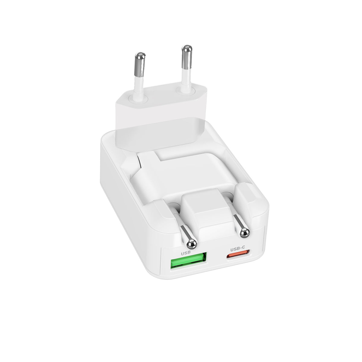 Flexi-Wandladegerät 20 W mit Klappstecker, geeignet für MacBook Neo