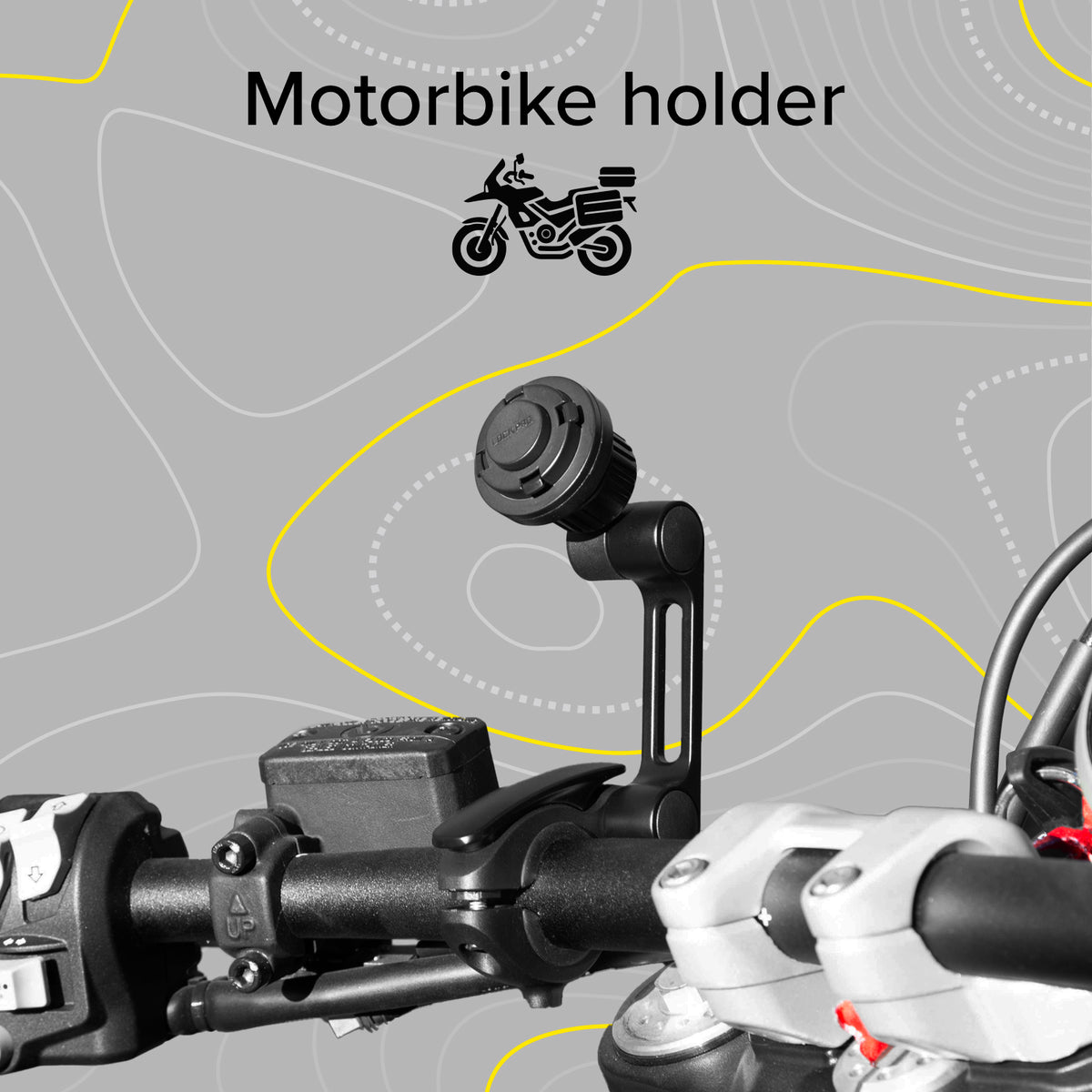 Smartphonehalterung Lock Pro für Motorräder