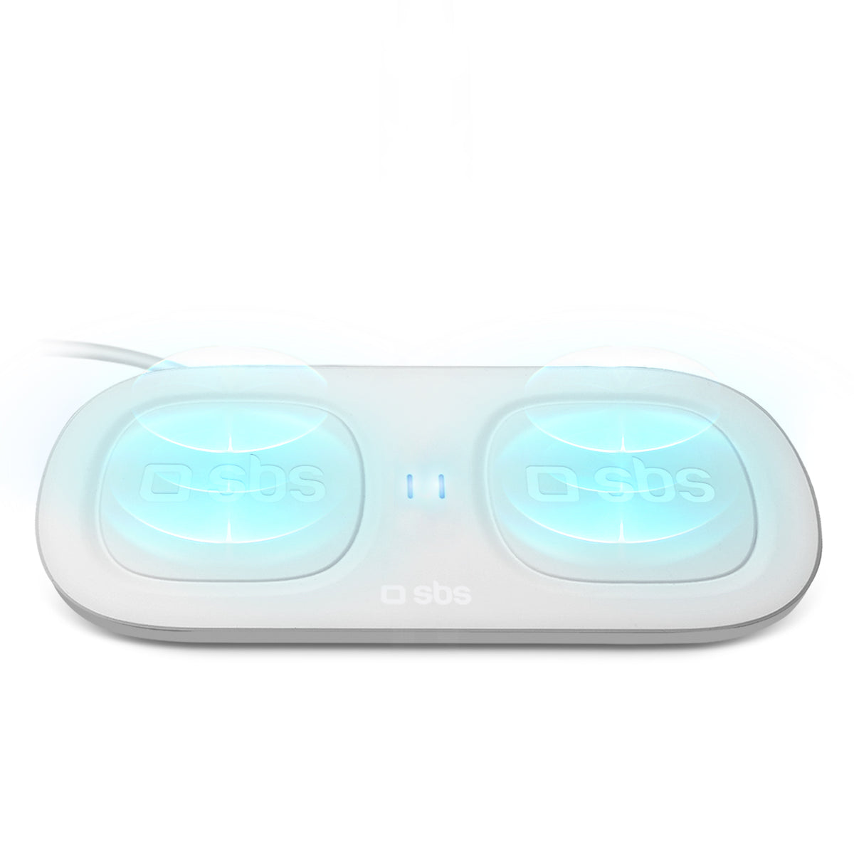 Kabellose Ladestation für 2 Geräte 5W + 5W