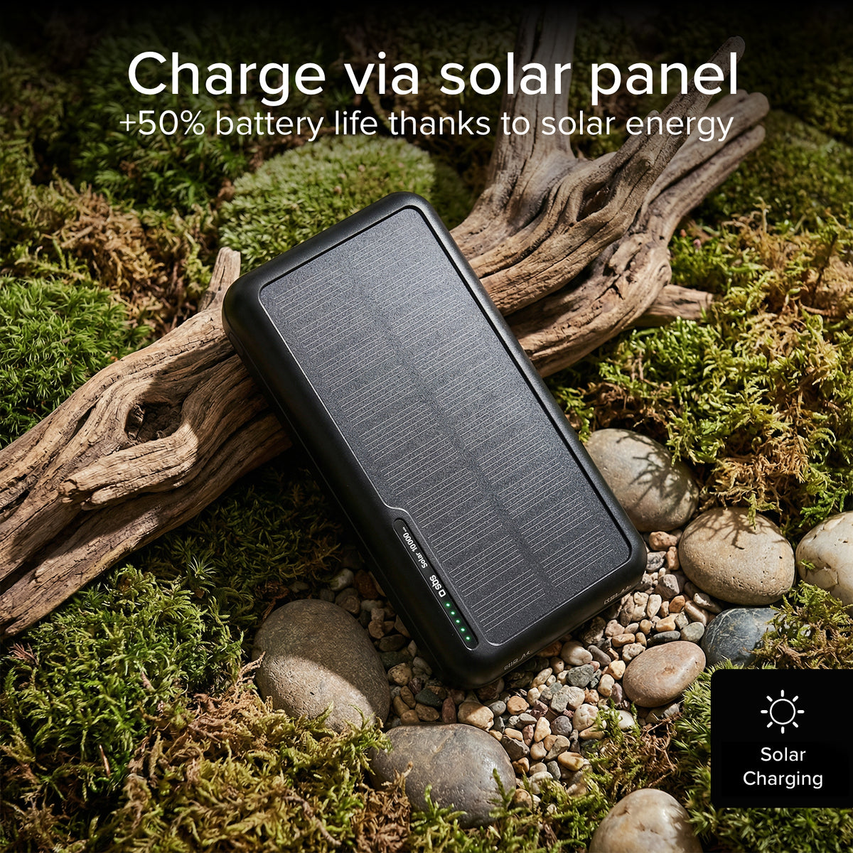 Solar Powerbank 10.000 mAh
