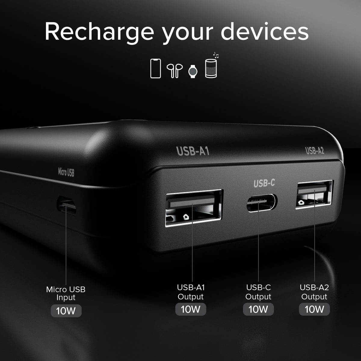 Solar Powerbank 10.000 mAh